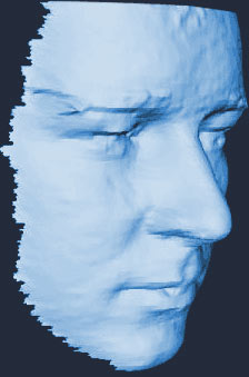 Visage en 3D - reconnaissance visage